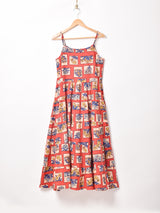 【2色展開】Emerald Motel 総柄 キャミソールワンピース