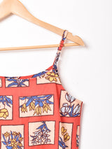 【2色展開】Emerald Motel 総柄 キャミソールワンピース