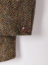 Dunn&Co. Harris Tweed ウールテーラードジャケット
