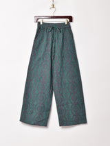 【5色展開】Emerald Motel 織柄 ロングパンツ