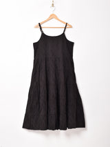 【5色展開】Emerald Motel 織柄 ティアード キャミソールワンピース