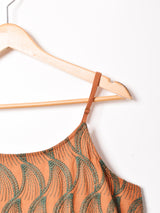 【5色展開】Emerald Motel 織柄 ティアード キャミソールワンピース