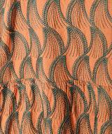 【5色展開】Emerald Motel 織柄 ティアード キャミソールワンピース