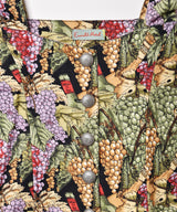 Emerald Motel 総柄 ビスチェ