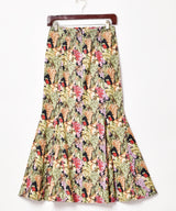 Emerald Motel 総柄 マーメイド スカート