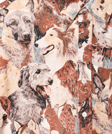 Emerald Motel イヌ柄 半袖シャツ