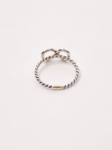 インフィニティ ツイスト シルバーリング