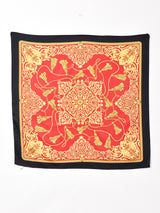 イタリア製 タッセルデザイン スカーフ