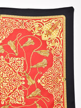 イタリア製 タッセルデザイン スカーフ