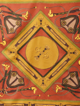 総柄デザイン スカーフ