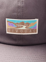 【4色展開】BIVOUAC  ロゴ入り プレーンキャップ