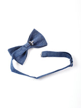 デニム 蝶ネクタイ