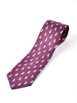 クマ柄 ネクタイ