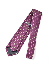 クマ柄 ネクタイ