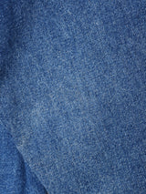 レイヤード風 ジップアップ デニムジャケット