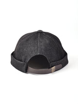 デニム ロールキャップ