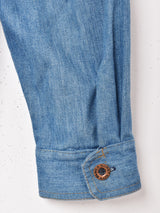 フード付き ジップアップ デニムジャケット