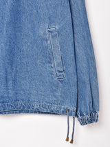 プルオーバー デニムジャケット