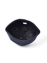 【3色展開】リブ コットン ロールキャップ