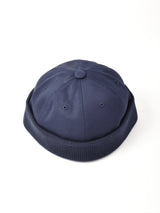 【3色展開】リブ コットン ロールキャップ