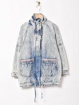 ケミカルウォッシュデニムコート