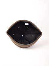 【3色展開】リブ コットン ロールキャップ