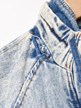 ケミカルウォッシュデニムコート