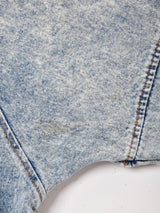 ケミカルウォッシュデニムコート