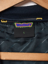 ニット×スエードベスト