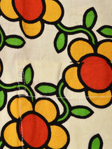 花柄  長袖シャツ