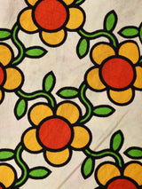 花柄  長袖シャツ