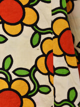 花柄  長袖シャツ