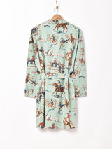 Backersカウボーイ 総柄ガウン