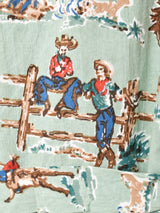 Backersカウボーイ 総柄ガウン