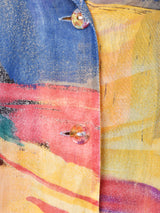 総柄半袖 オープンカラーシャツ