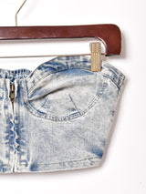 デニムビスチェ