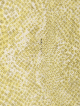 ハイネック ノースリーブトップス パイソン柄