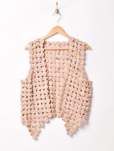 ヴィンテージ ヨーヨーキルトベスト