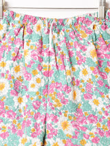 イージーショートパンツ 花柄