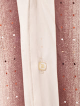 70's   長袖ドット柄シャツ