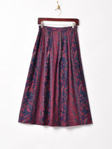 アメリカ製 総柄 フレアスカート