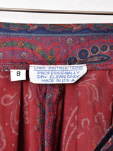 アメリカ製 総柄 フレアスカート