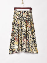 アメリカ製 アニマル柄スカート