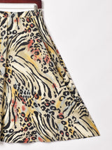 アメリカ製 アニマル柄スカート