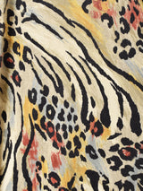 アメリカ製 アニマル柄スカート