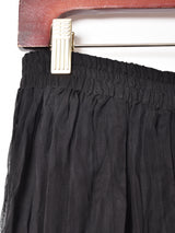 シアー フレアスカート