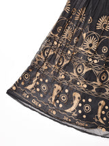 シアー フレアスカート