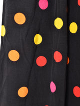 コインドット柄 スカート
