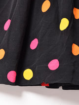 コインドット柄 スカート