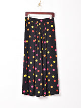 コインドット柄 スカート